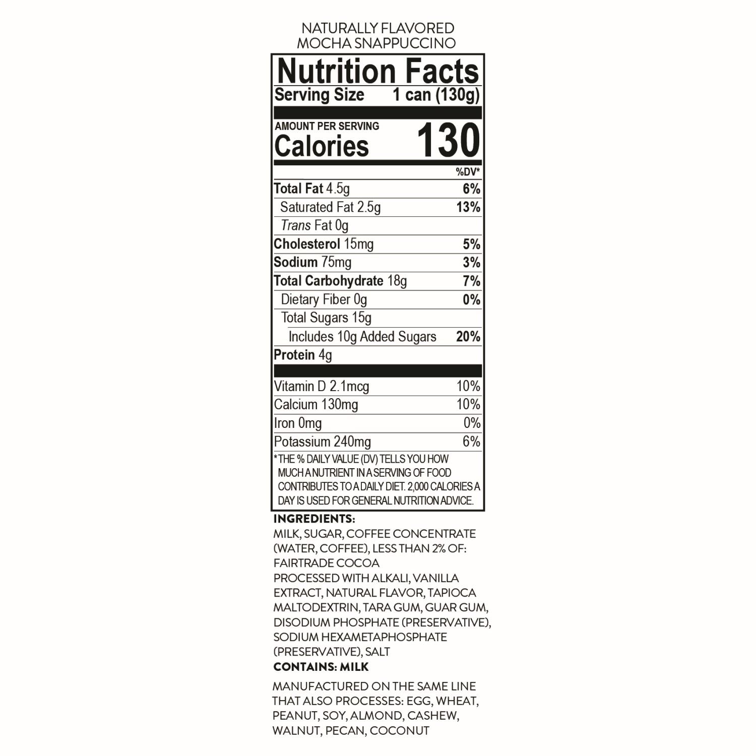 Mocha Snappuccino® Frozen Latte (12-Pack) - Image 3